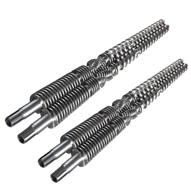 hot sale twin screw barrel of plastic&fome extruder