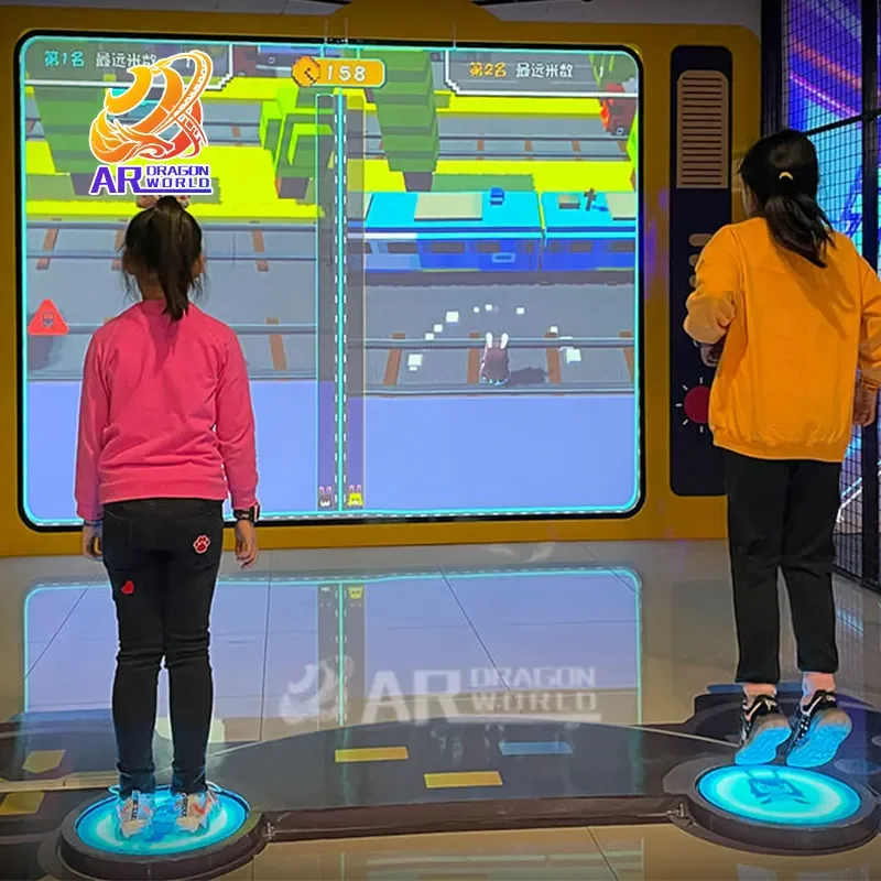 Соматосенсорные игры для помещений Динамическое моделирование многопользовательские веселые спортивные