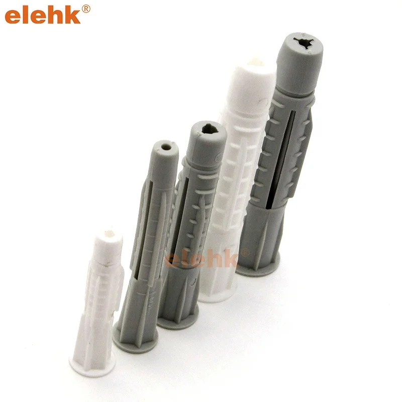 plastic anchor knot expansion pipe with cap anchor wall plug anchor body plastic drywall wall plug for dry wall