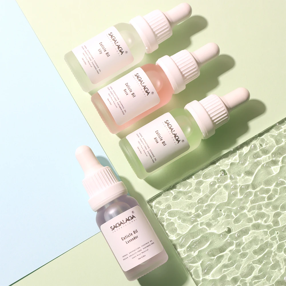 13 scents Nail Skin Moisture Softener Liquid Nail care  Nail Cuticle Oil