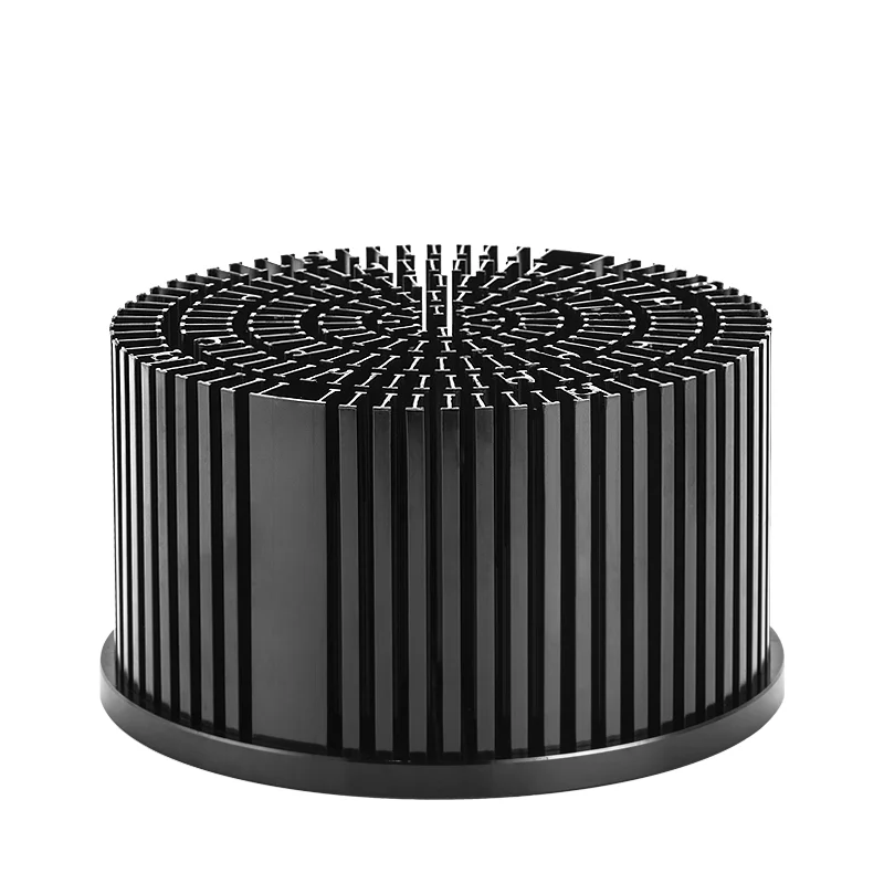 Shenzhen LIKE Diameter 180mm Height 100mm Aluminum Led Light Radiator Heatsink Heat Sink For Pcb 120W