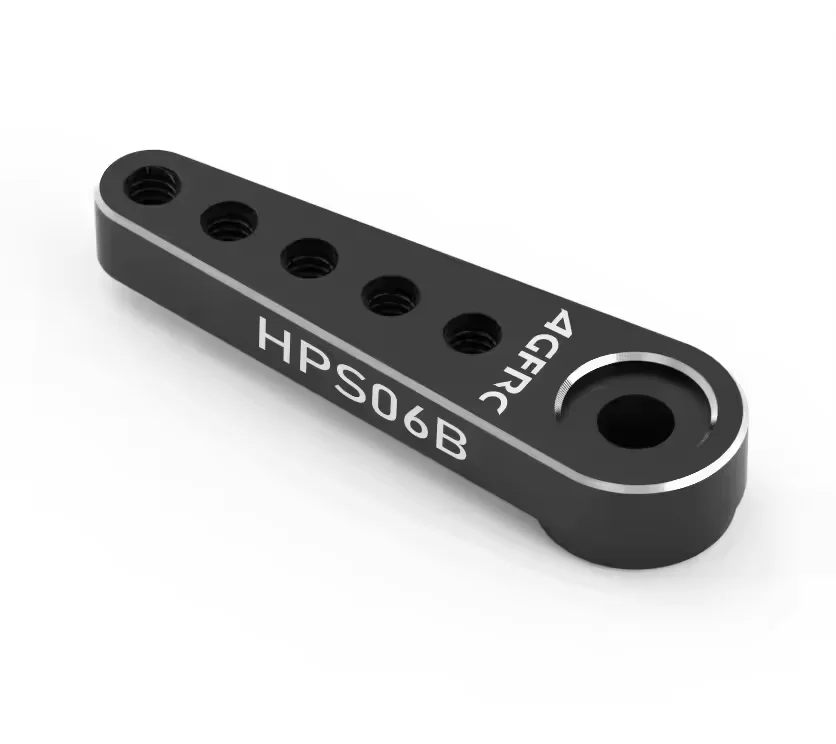 HPS06B High Precision 25T CNC Machined Aluminum Servo Horn / Arm For AGFRC A20, A23, A26, B13 Series Servo For RC Car