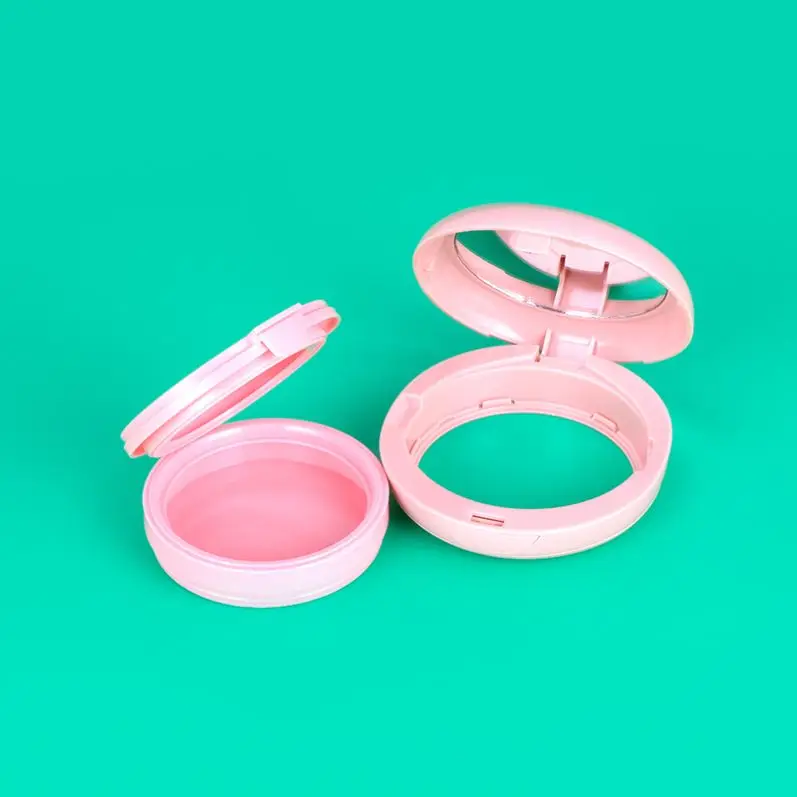 15g Cute Pink Round Emptyempty bb cushion foundation packaging bb cushion case foundation air cushion box