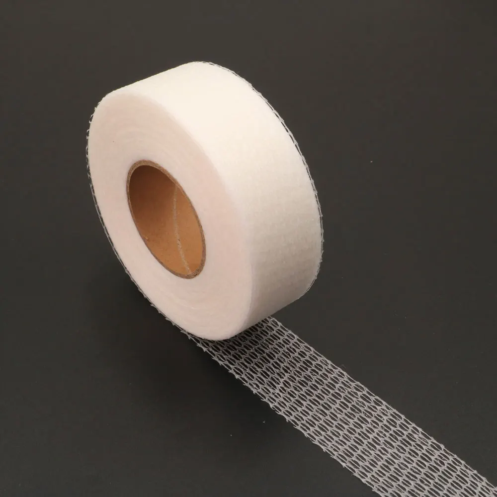 Fusible Fabric Fusing Tape Iron Adhesive Tape for Hemming, Sewing, Non-woven Fabric Lining