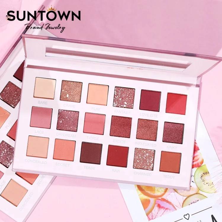 
Make Up Pallets Eye Shadow 18 Colors Beauty Glaze Nude Eyeshadow Palett Free Sample Makeup Babi Makeup Trend 2021 Paleta Sombr 