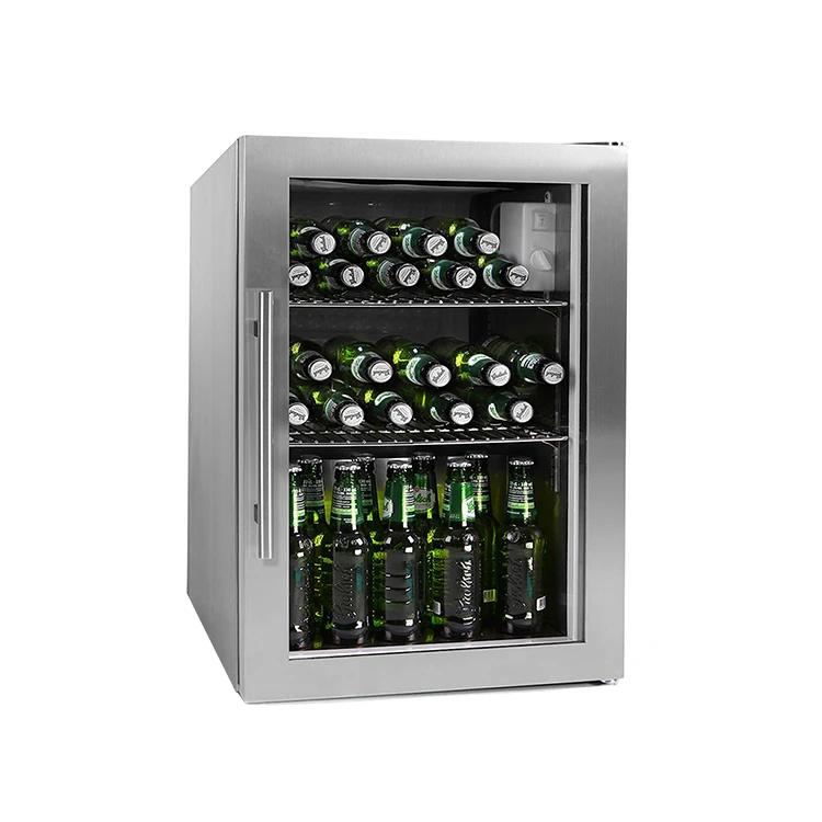 Factory sale mini 304 stainless steel under counter built in bar beer outdoor fridge cabinet