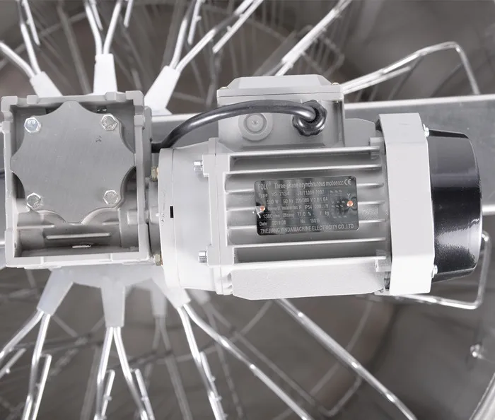 Stainless steel electric 12/24 frames honey extractor