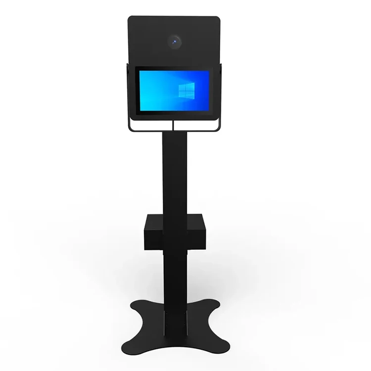 Portable Wedding Vogue Reality Selfie Magic Mirror Machine Photo Booth Led Frame Enclosure 15.6 Inches Touch Screen Photo Booth