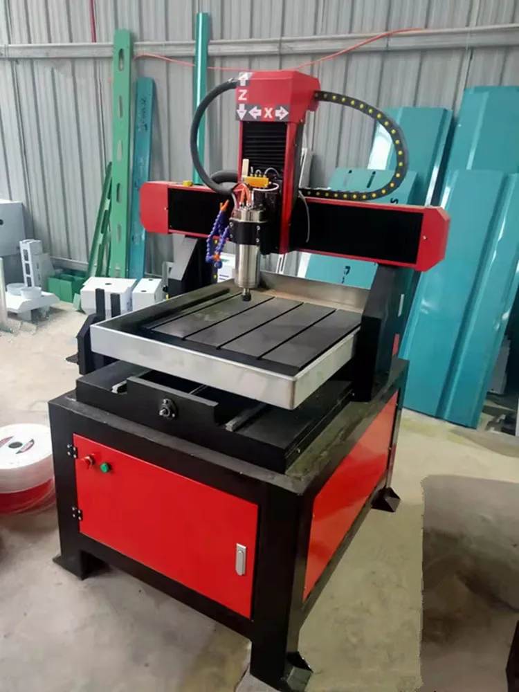 Songli 6060 four-axis four-linkage 1.5kw woodworking CNC machinery DIY miniature carving machine stone machinery