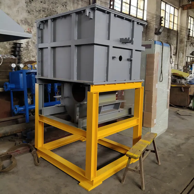 Melting Furnace for Copper Brass Bronze Industrial Electric Furnace Channel Type Brass Melting Induction Furnace