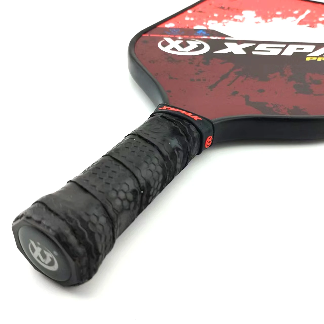 White Best Outdoor Pickleball Racket Carbon Fiber Honeycomb Filling Pickleball Paddle