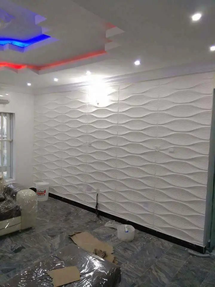 Multicolor Available 3D Wall Decor 3D Wall Panel