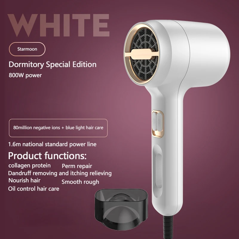 Professional Portable Household Ionic Blow Dryer Hotel Use Rechargeable Wireless Cordless Hair Dryer