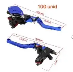 Motorcycle modified disc brake CNC side push brake upper pump power switch line electric motorcycle general