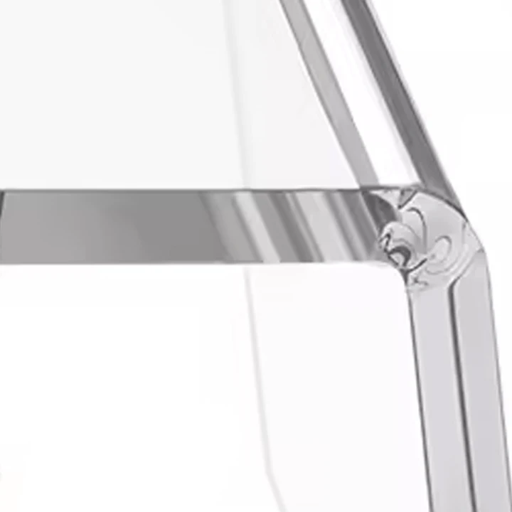 Factory Acrylic Toilet Stool Transparent Acrylic Bathroom Home Vanity Stool-high Quality Kids Vanity Table and Stool