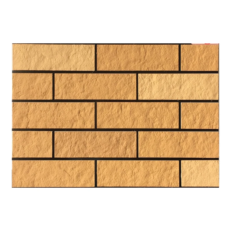 High Quality  Rustic texture Flexible facing brick 2mm wall tile Classic  Red Clay Brick for Exterior Wall Decoration