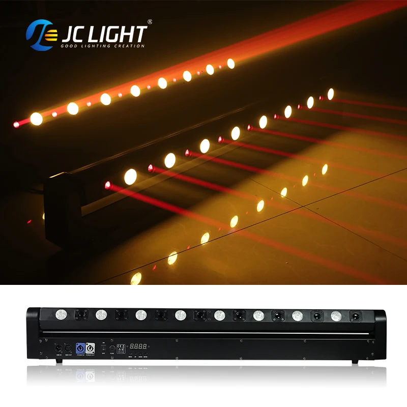 8 Eye Warm Beam + 8 Eye Red Laser Dj Disco Light Beam Laser Moving Head Dj Light For Night Club Bar Party Ktv