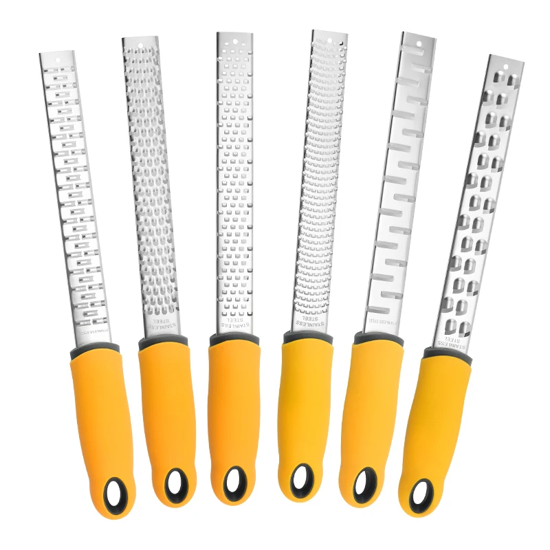 
Wholesale stainless steel cheese baking chocolate planer, grater, baking tool, lemon zest planer Amazon Heat Resistant Grill Set 