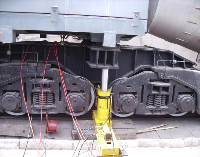 Mining use Torpedo Tanker Recovery And Rescue Equipment Mixed Rail Car Rerailer