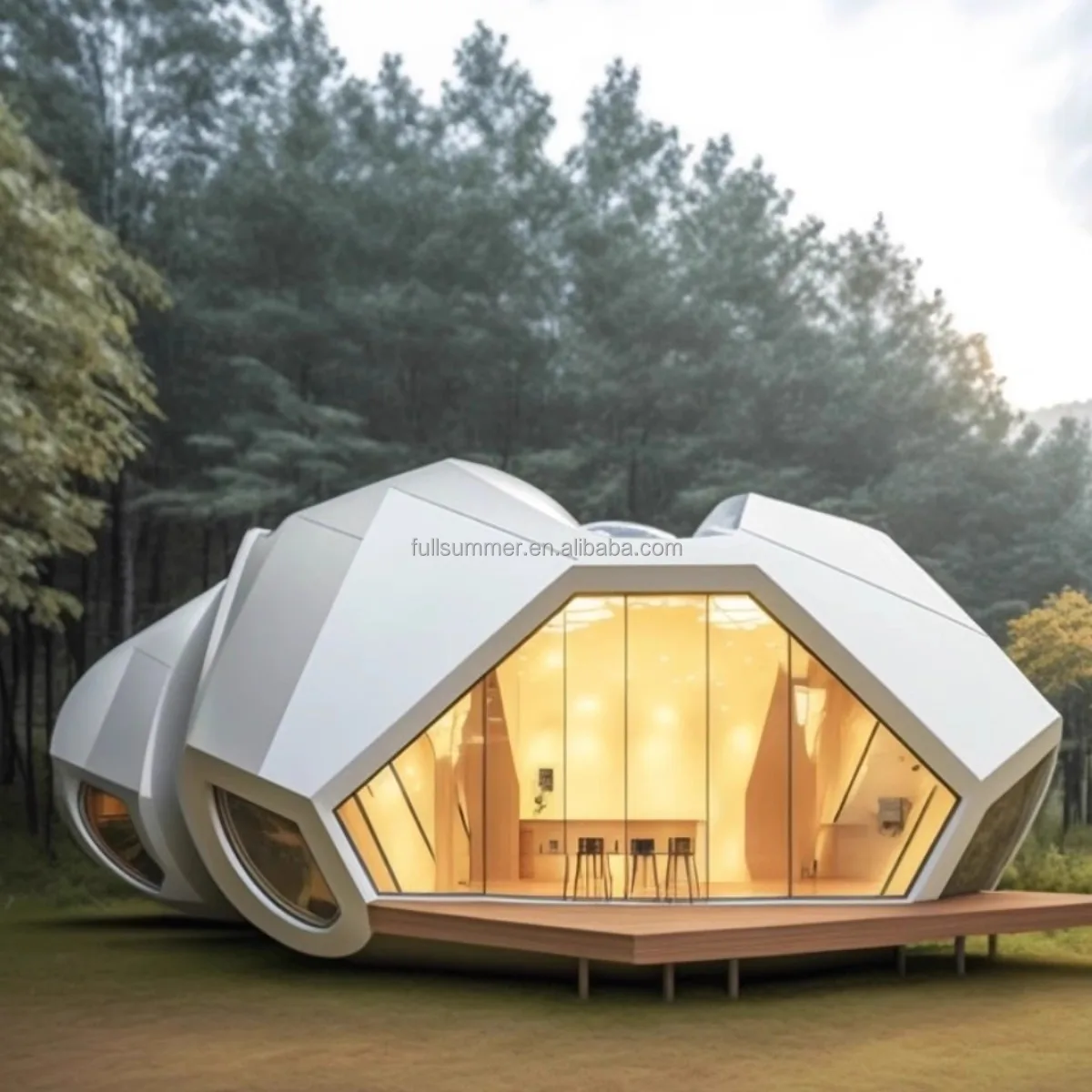 Manufacture Capsule Modern Modular House Prefabricated Homes Sustainable Capsule House