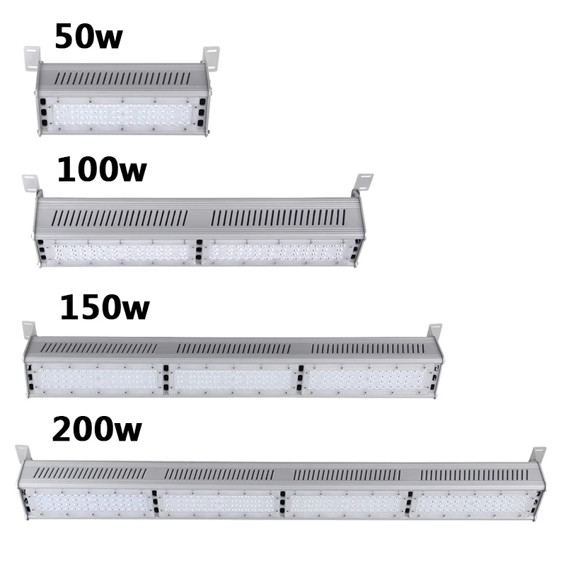 50w to 300W led tri-proof light IP68 for car parking light and Meanwell driver