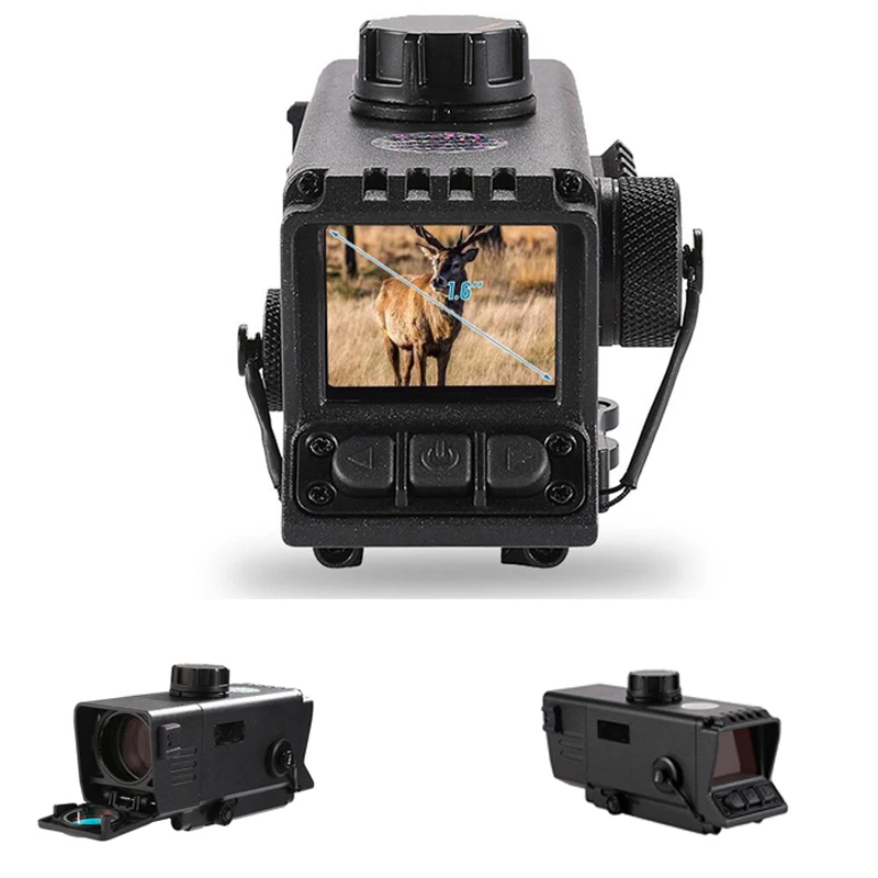 LUXUN 2023 New Upgrade MS32 Infrared Digital Full Red Dot Sight Night Vision Spotting Scope  Compass WiFi & Video recorder