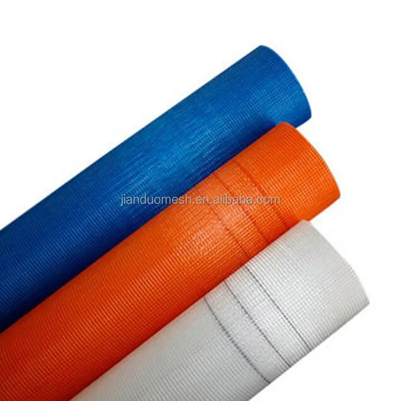 Wall crack repair 4.5oz white color self adhesive fiberglass mesh