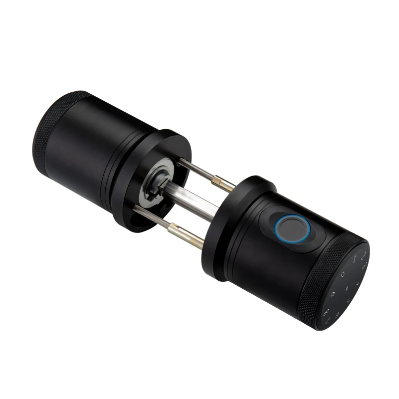 korea ttlock digital lock bathroom swing interior french latch digital home anti theft password code smart door rim lock