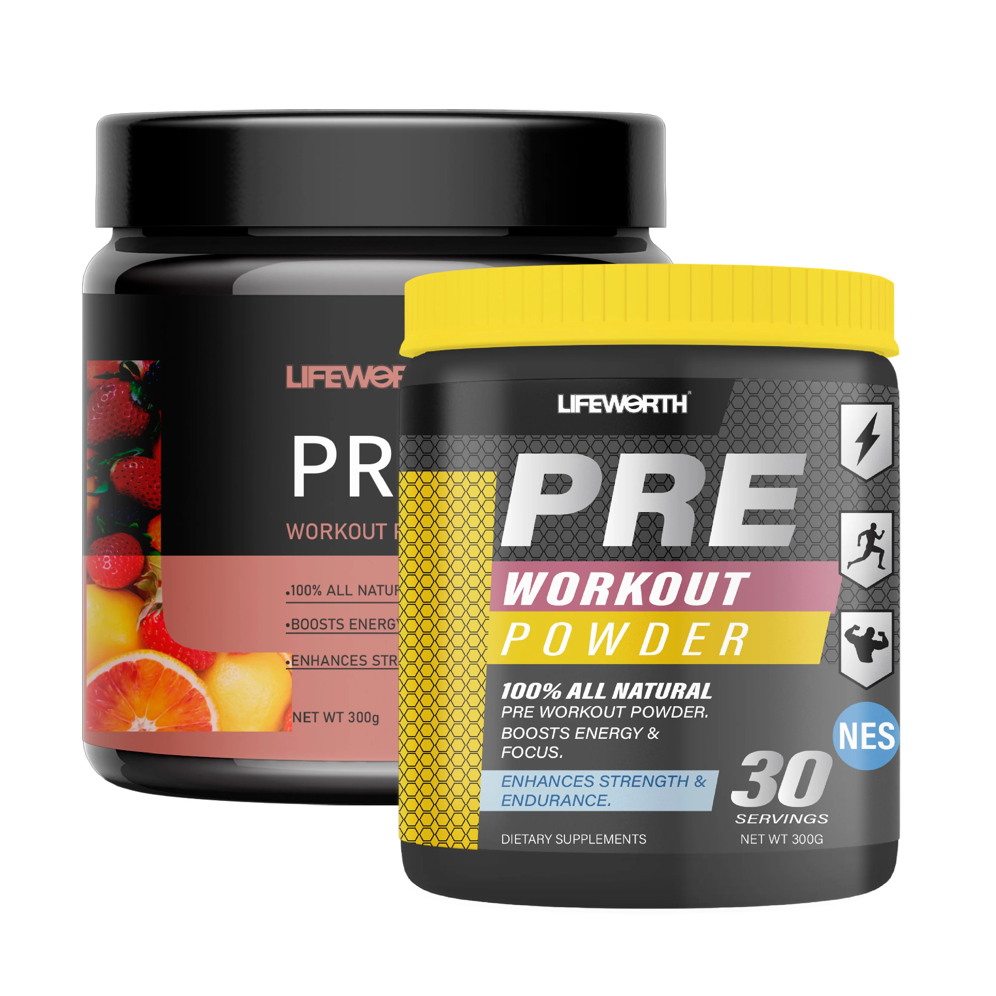 LIFEWORTH hot sales lower Price Bulk Bodybuilding Supplement proseries energy booster Preworkout Powder pre workout