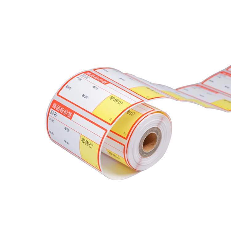 High Quality Wholesale Gift & Craft Barcode Thermal Label Stickers Custom Adhesive Paper Waterproof Stickers Thermal Printing