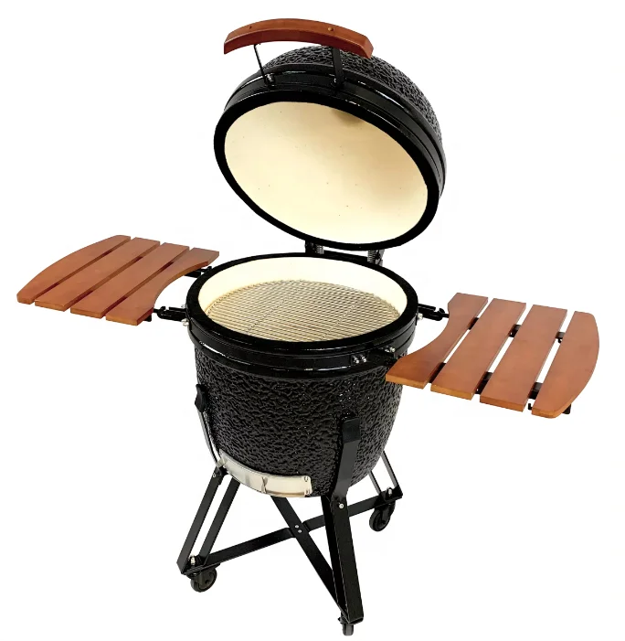 Себ KAMADO черный уголь барбекю гриль уличная Кухня керамический Kamado