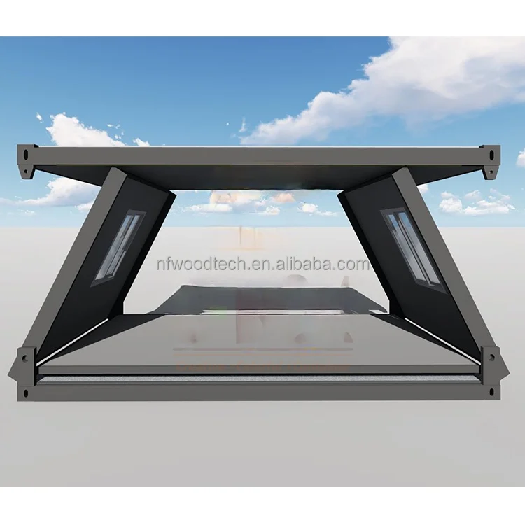 Compact Container Homes: Portable 20ft Modular Prefab Solutions  Foldable Container House