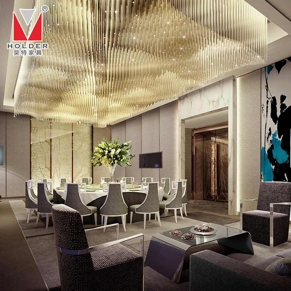 Commercial Hotel Club Restaurant Furniture Sectional Sofa Booth Seating 5 Star Hotel Lobby Furniture