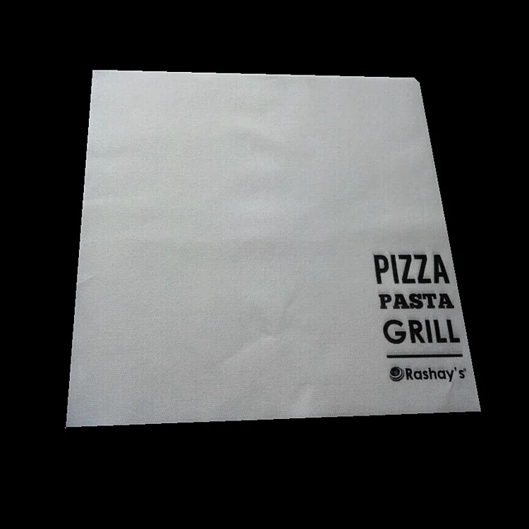 
Printed tissue luxury white airlaid linen feel paper napkin for table displace wedding dinner for restaurant 