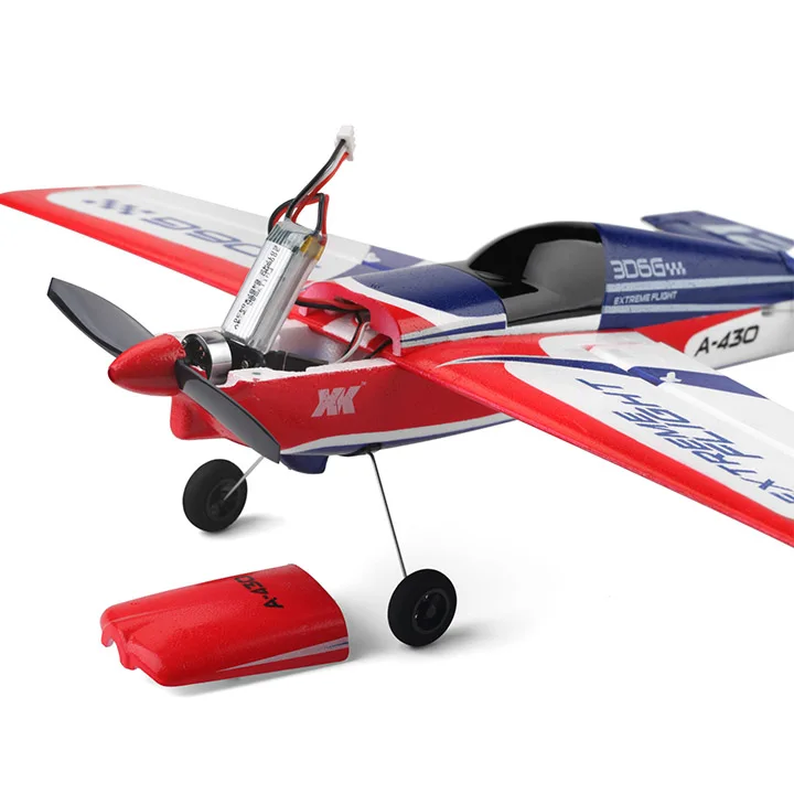 2 4G бесщеточный RTF самолет 43 см WL A430 RC вертолет JET