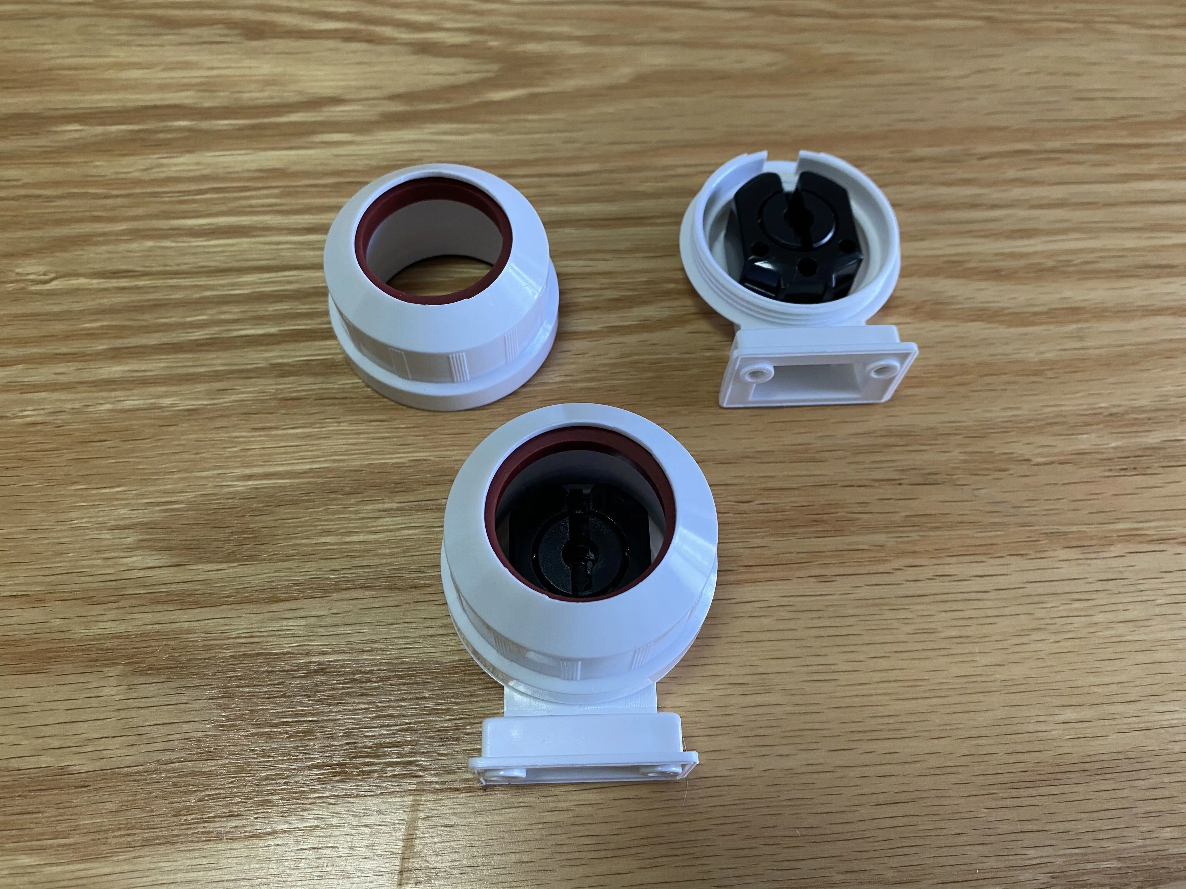 Hot Selling White Plastic T8  G13 End Socket Waterproof  Lampholder