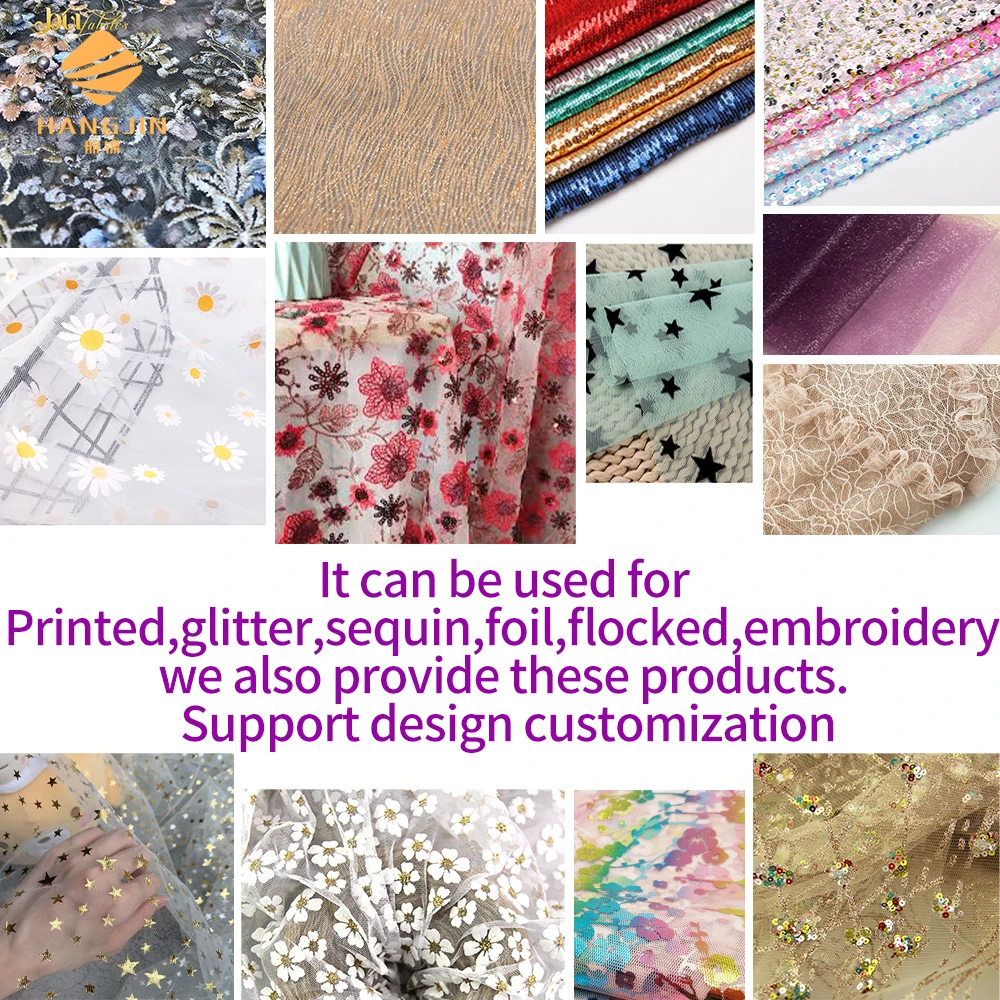 127 colors in stock wholesale Nylon tulle fabric Colorful tutu dress Tulle Soft net Hexagonal 63 inch width tulle mesh fabric