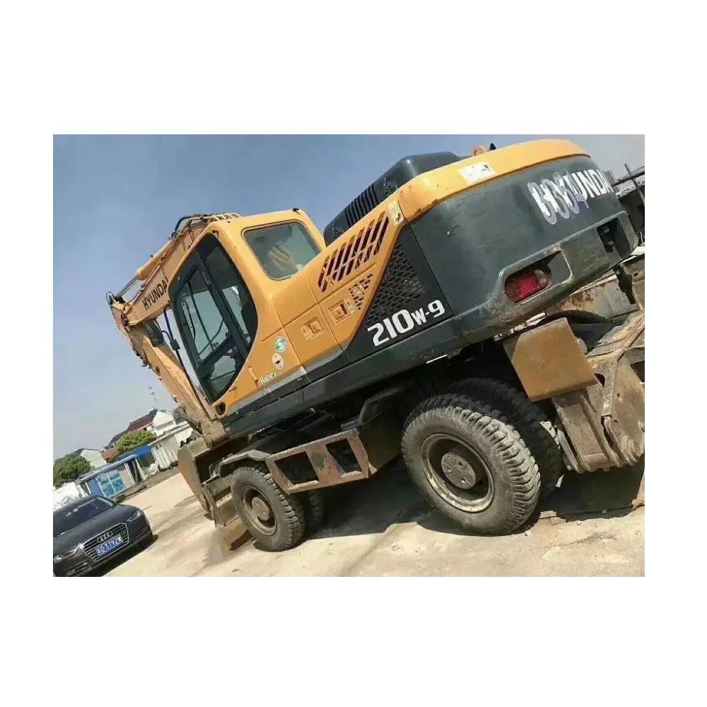 Secondhand korean top brand  Hyundai210w-9 used excavator for sale  Hyundai 210w-7 210w-7 in stock for sale