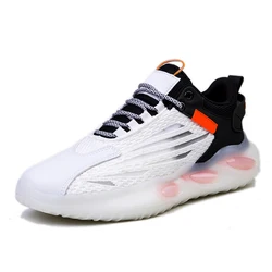 Adit High Quality Men Casual White Tennis Shoes Basketball Style Shoes Men Fashion Sneakers Walking Style Shoes