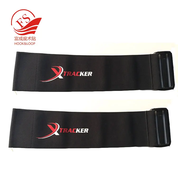 Пользовательские лыжные ремни с высокой эластичностью для фиксации логотипа шелковой