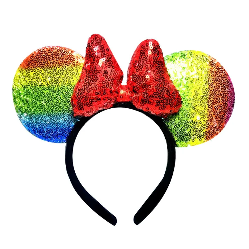 MIX fashion party carnival hairband cosplay sequins colourful mickey ear headband