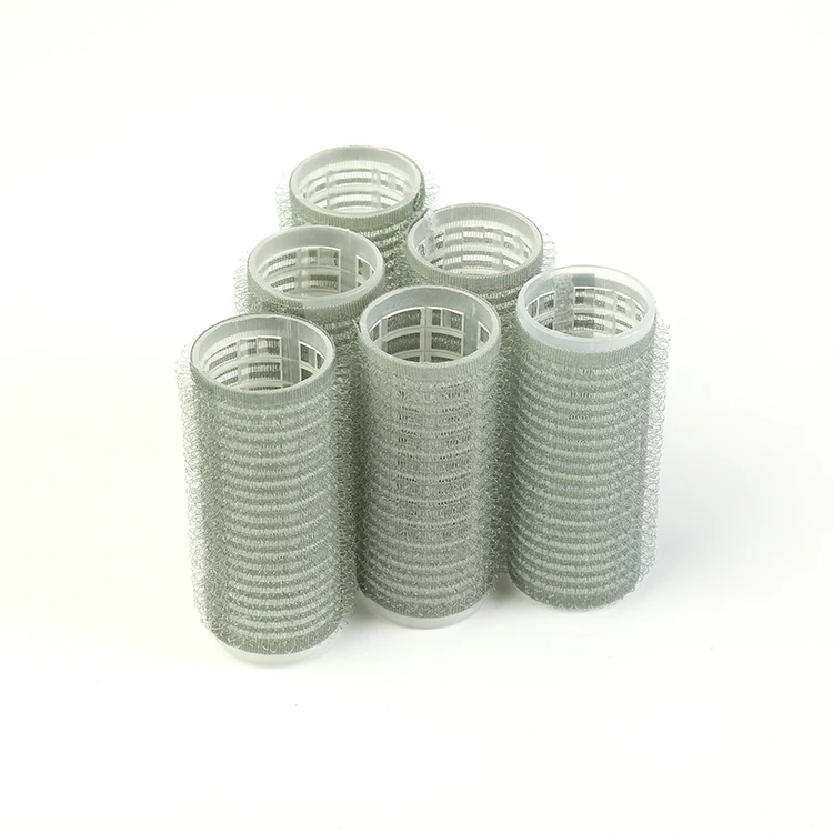 
Plastic hair Curlers good price bigudi Self-Adhesive Hair Rollers Magic tape Hairdressing Rollers 