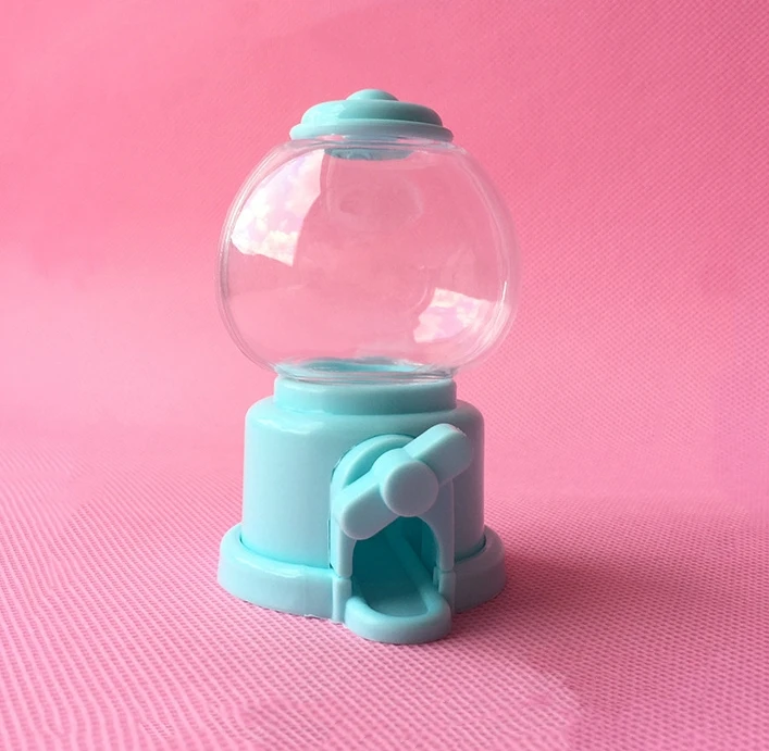 wholesale mini gum ball Egg twisting machine shape candy box baby shower Party Favor gifts package Sugar beans candy box
