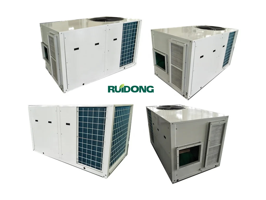 Rooftop packaged unit with inverter compressor