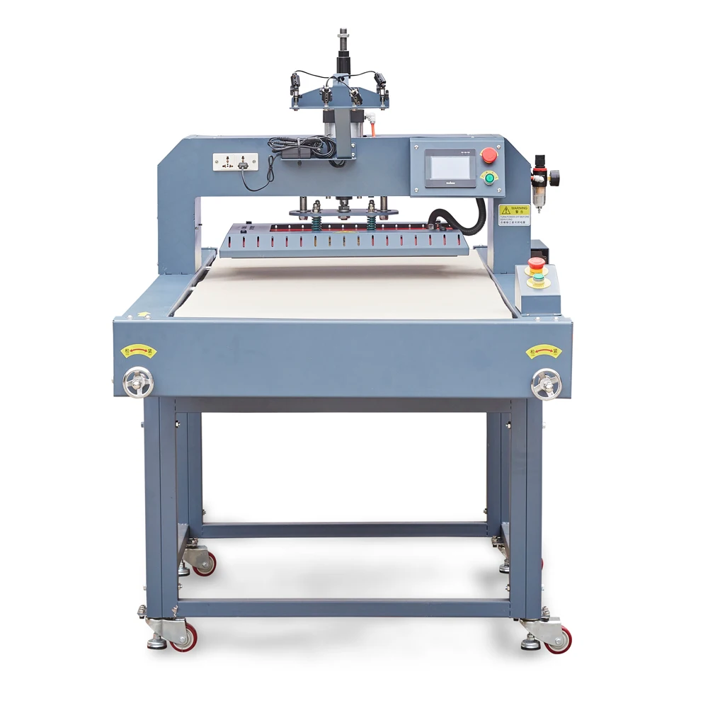 A Sublimation Automatic Blanket Belt Conveyor T shirt Heat Press Machine Label Heat Transfer Machine 40x60cm