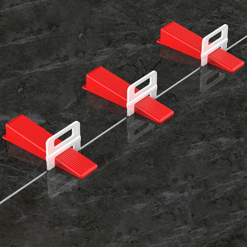 Flat Flooring Wall Ceramic tiles leveler  lippage leveling system 1/8' tile leveling system clips and wedges hollow spacer