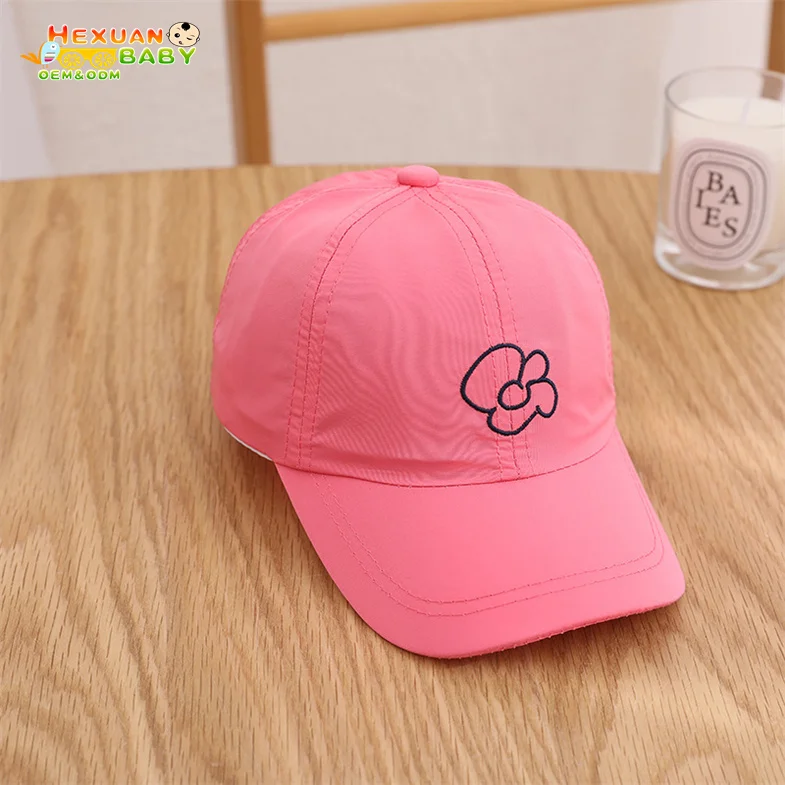 2024 baby children Korean Version baseball hats boys smiley face sun hat casual girls sun baby hats