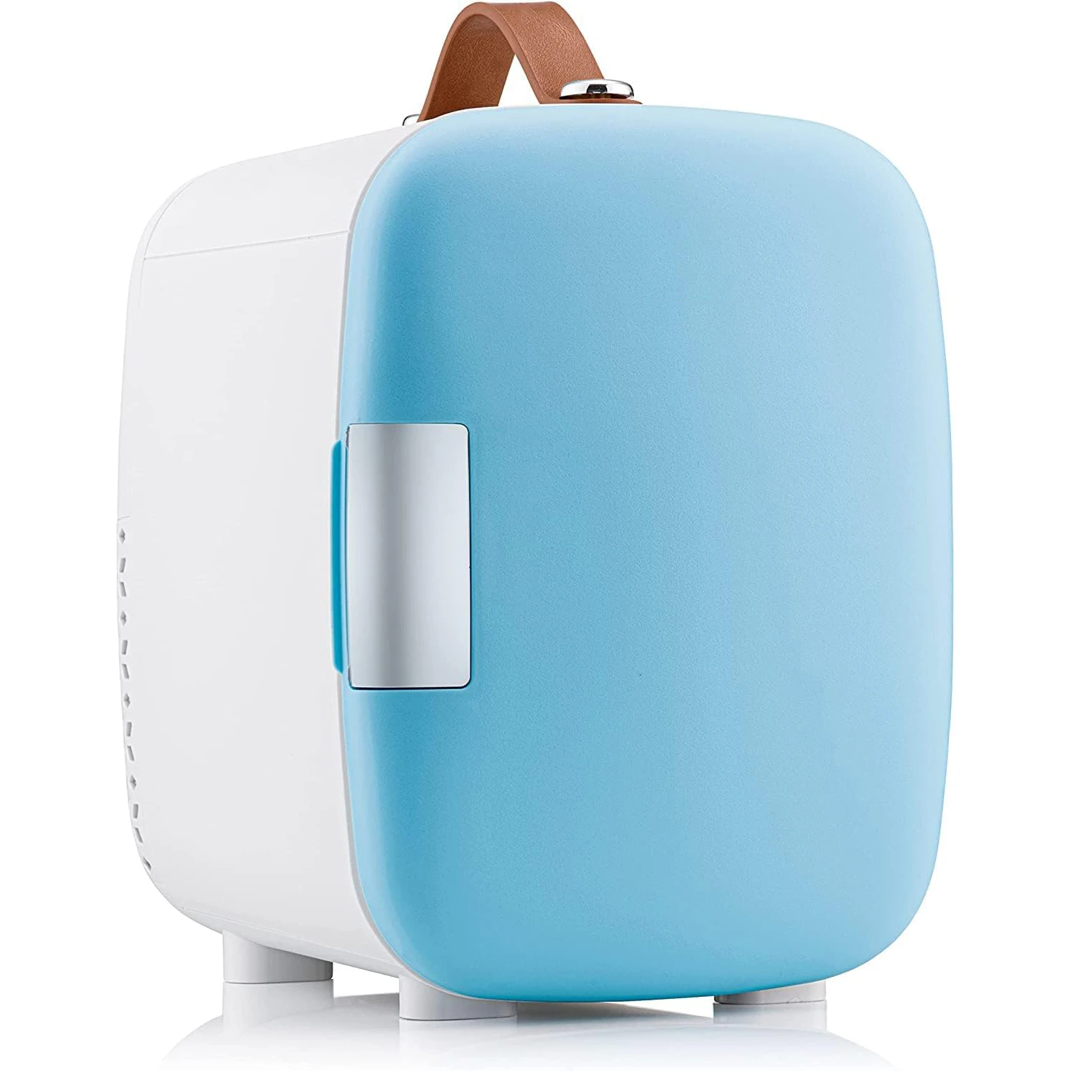 Wholesale Cheap Portable 5 Liters Tiny Fridge DC 12v AC 220V Thermoelectric Cosmetic 5L Mini Refrigerator For Cars And Bedroom