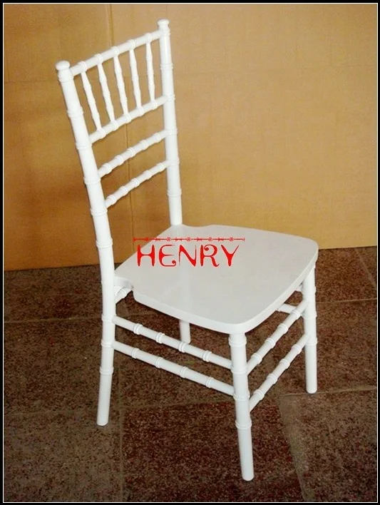 Hotel Wedding USA White Resin Chiavari Chair Tffany Dining Chairs
