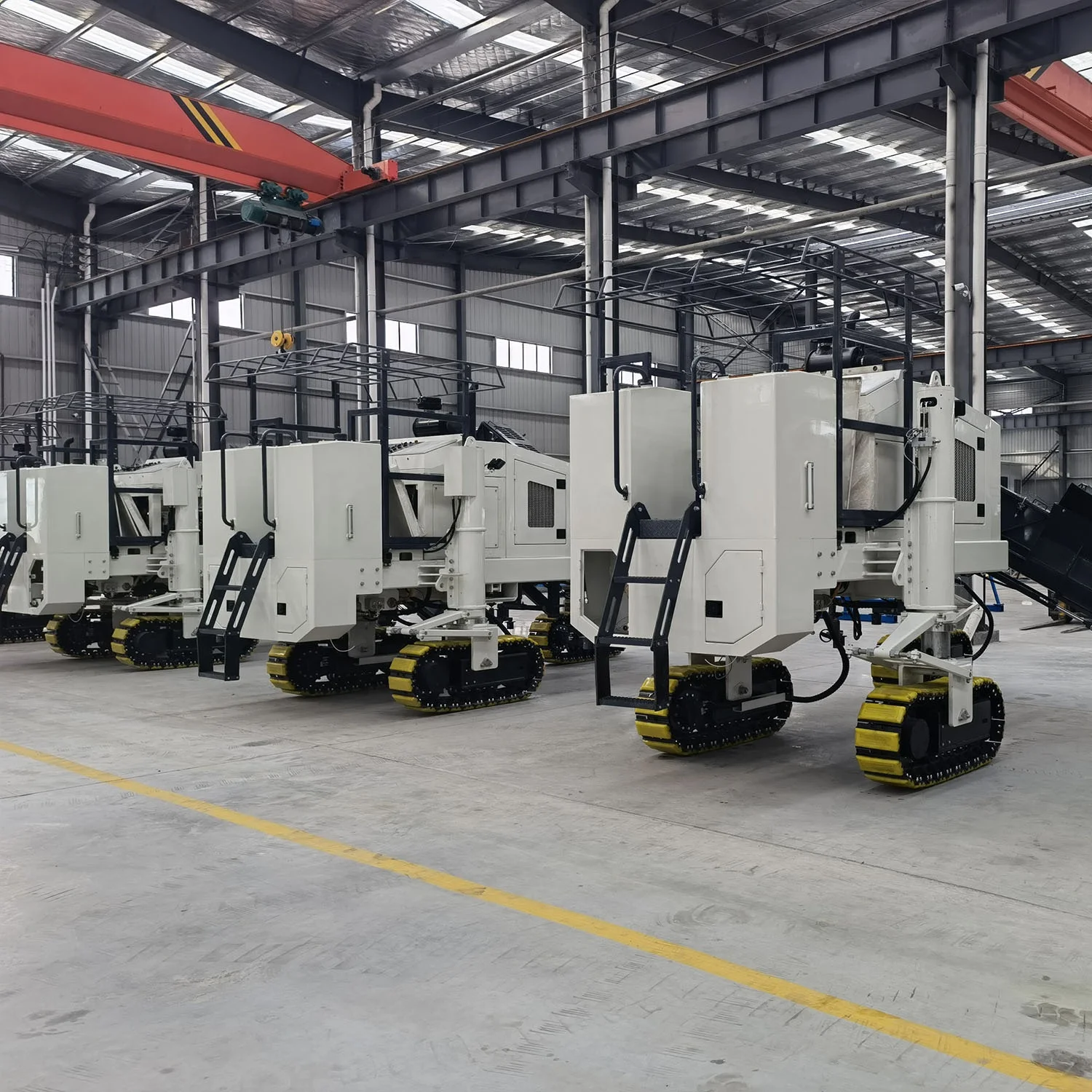 New Technology Concrete Slipform Paving Machine / Concrete Curb Paver